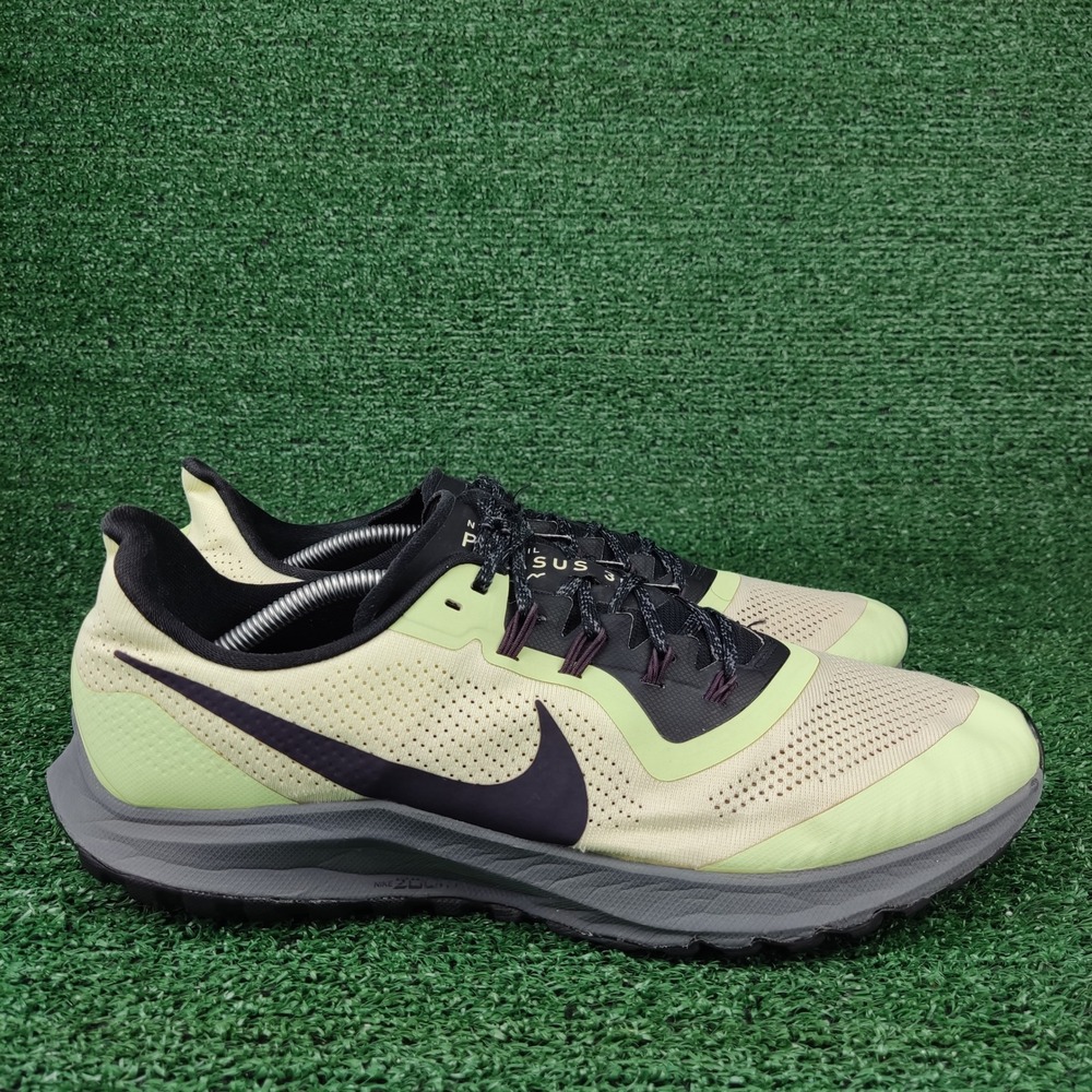 Nike Running Shoes Mens 13 Green Pegasus 36 Trail AR5677-300 Low Top Sneakers‎